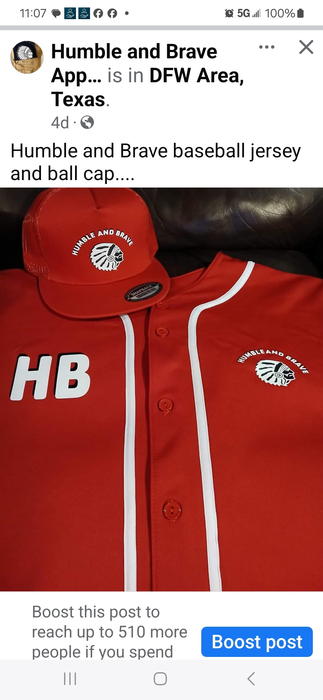 HB baseball jersey